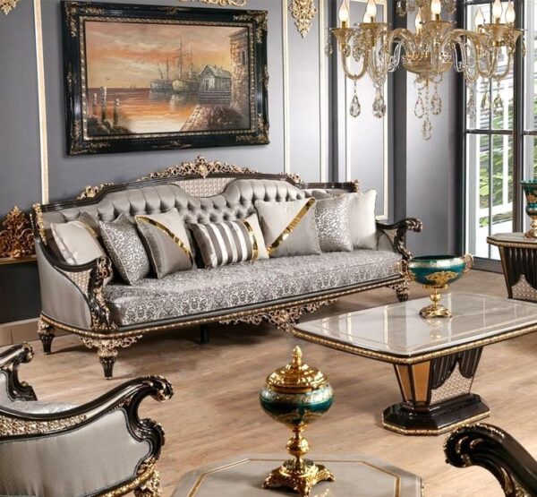 Luxury Antique Sofa Set - PF Furnitures Chiniot