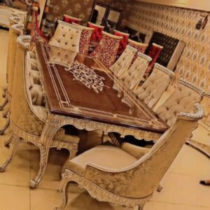 Luxury Unique Dining Table Pffurnitures Chiniot