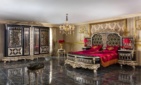 Luxury Antique Bedroom Bed Set PFfurnitures Chiniot