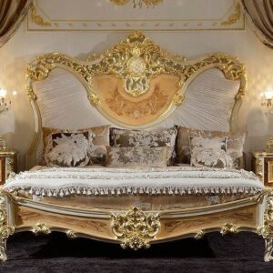 Luxury modern bedroom bed set