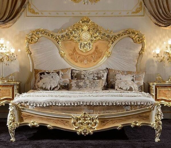 Luxury modern bedroom bed set