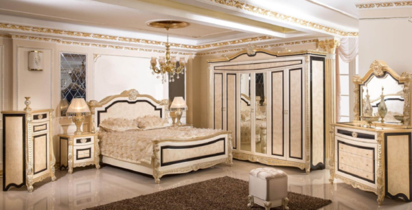 Royal Wood luxury bed set