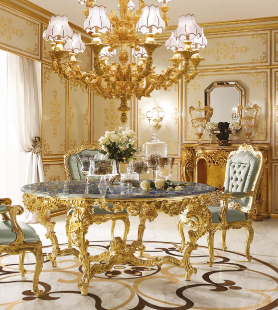 Victorian Grace luxury dining table set