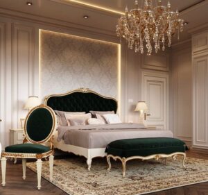 Bedroom Bed Set by Pyramid Furniture
