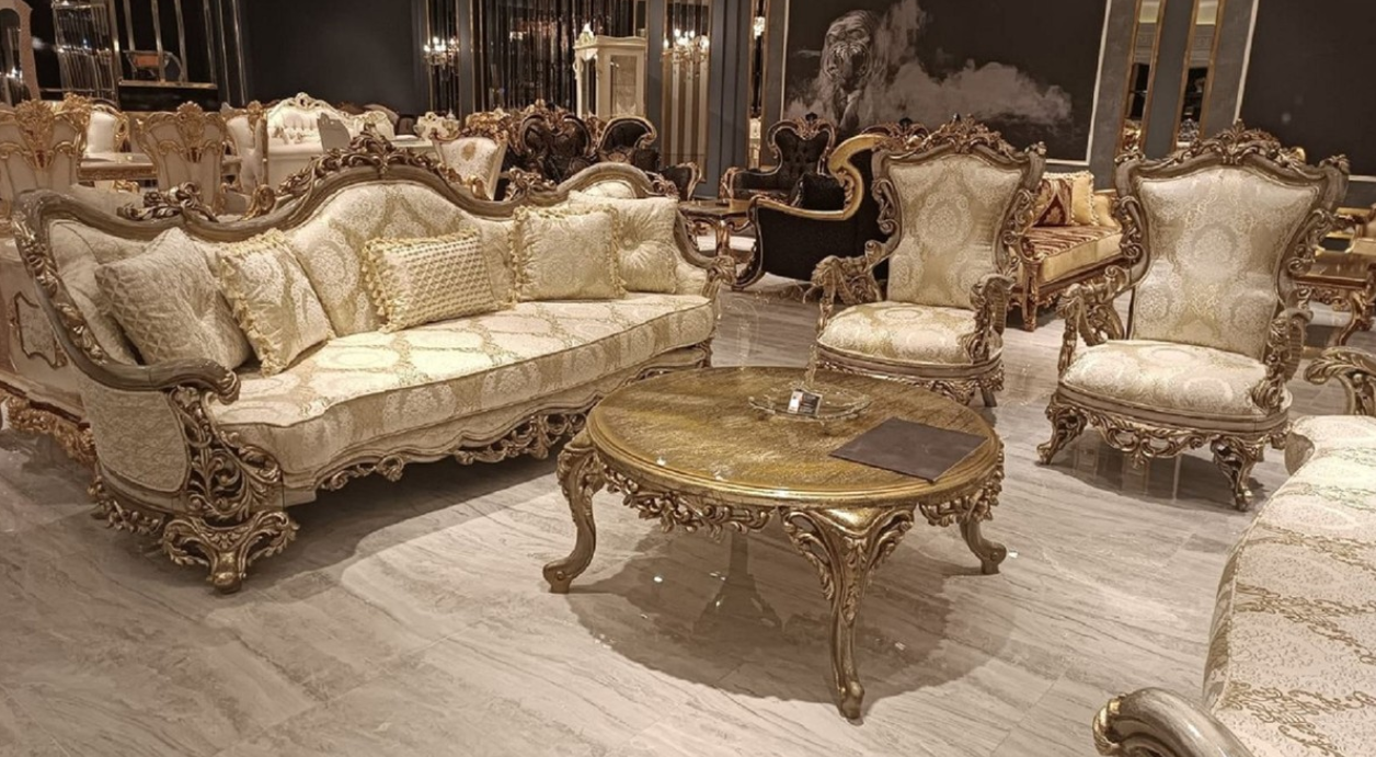 Luxury Chinioti Sofa Sets for Sale | Buy Handcrafted Furniture Online in Pakistan