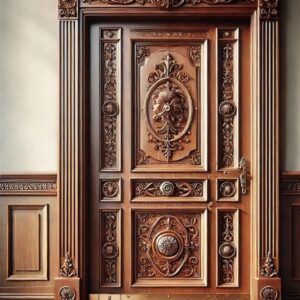 Luxury Carving Door by Pyramid Furniture