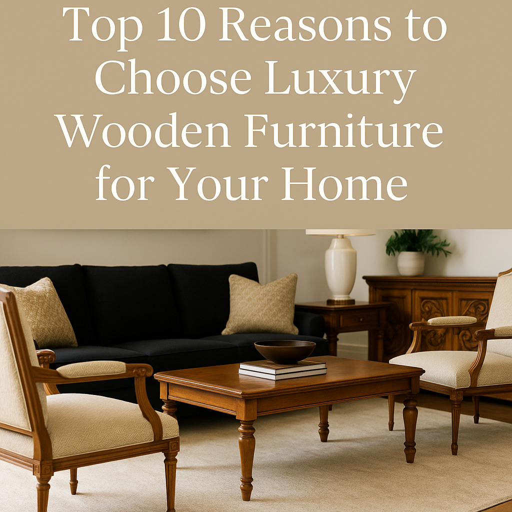 Top 10 Reasons to Choose Luxury Wooden Furniture for Your Home