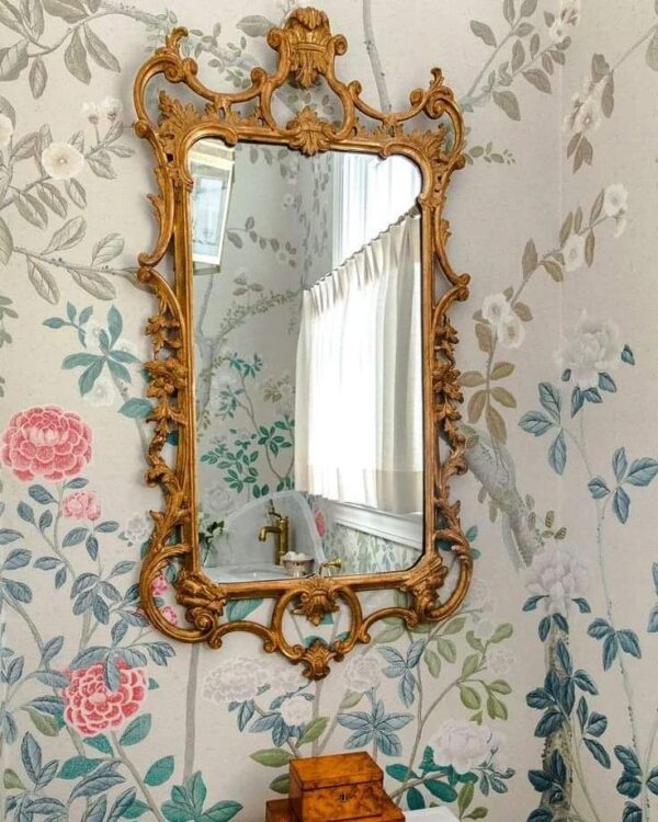 Wooden Frame Wall Mirror | Handcrafted for Your Living Space - Image 3
