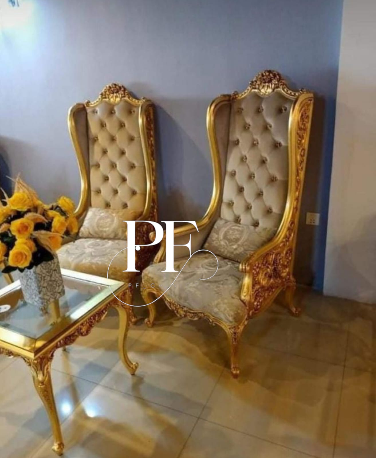 bedroom chairs by PF