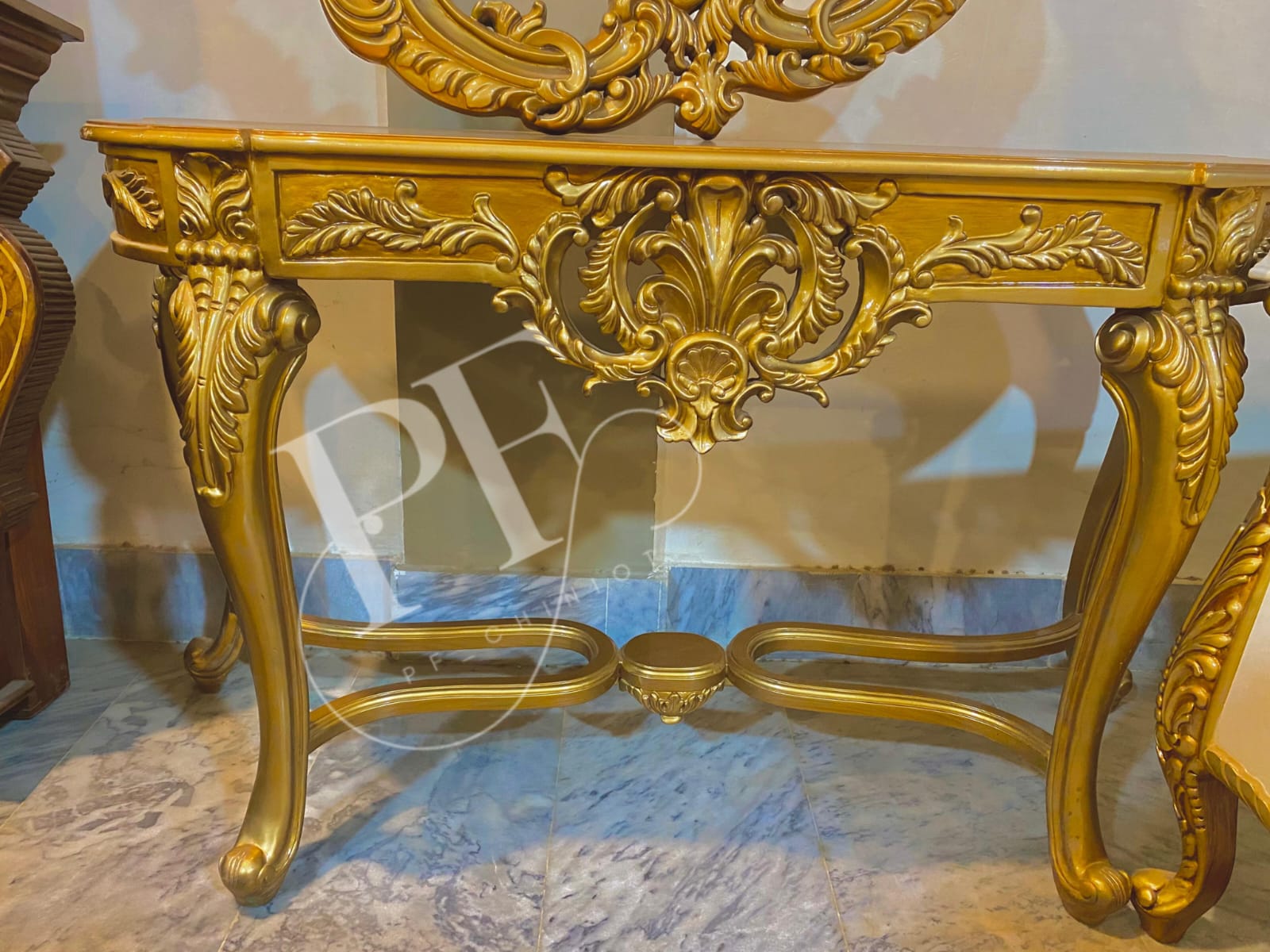 console mirror by pyramid furniture