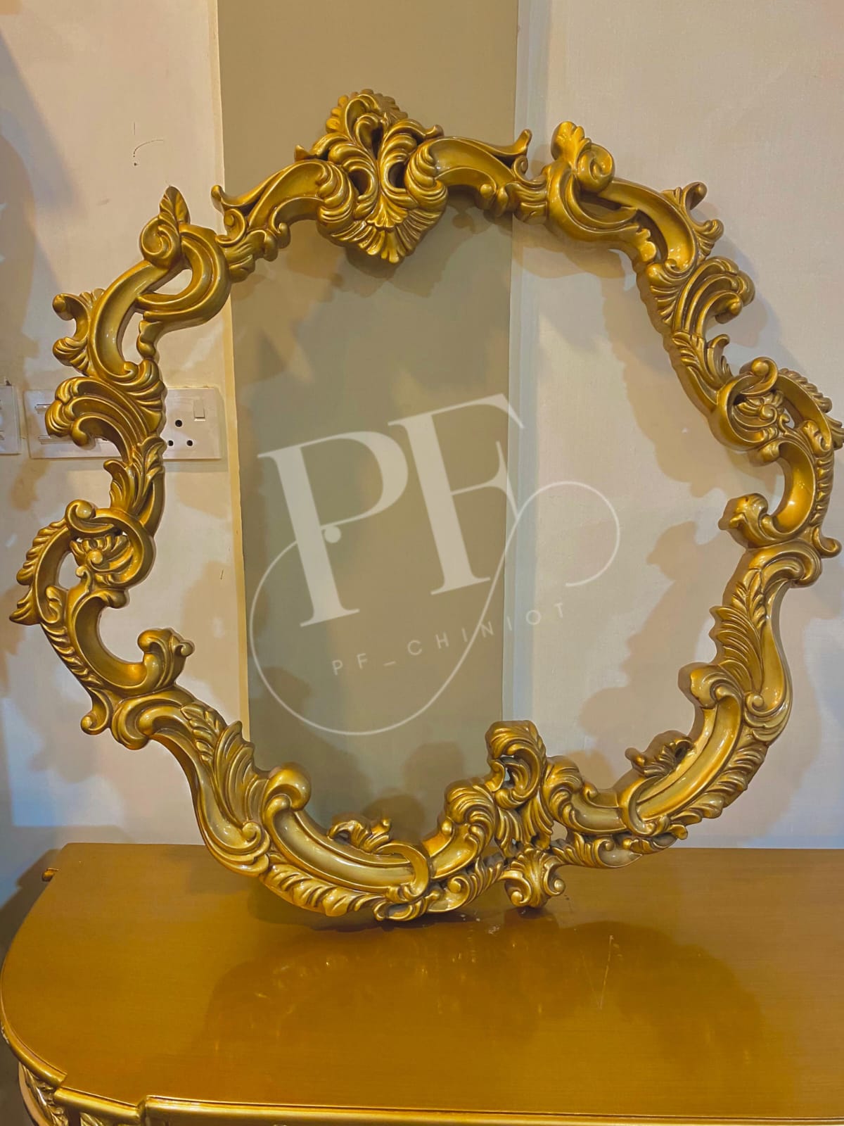 console mirror by pyramid furniture