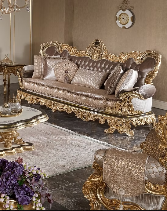 Chinioti Sofa Set | Luxury Wooden Furniture in Pakistan - Image 4