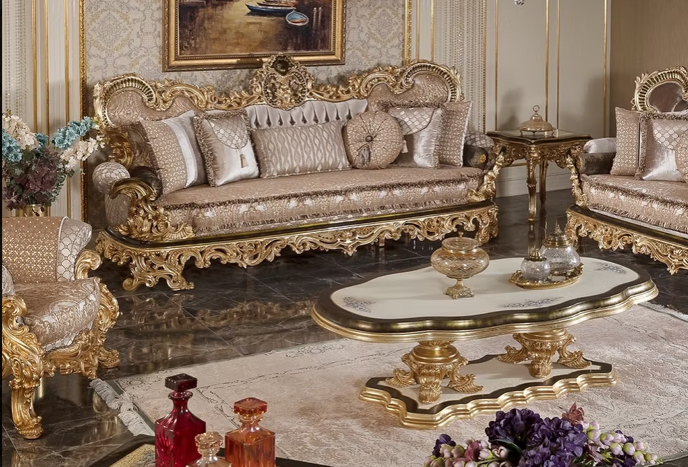 Chinioti Sofa Set | Luxury Wooden Furniture in Pakistan - Image 3