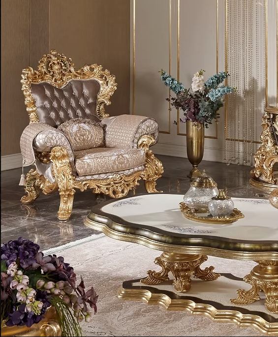 Chinioti Sofa Set | Luxury Wooden Furniture in Pakistan - Image 2