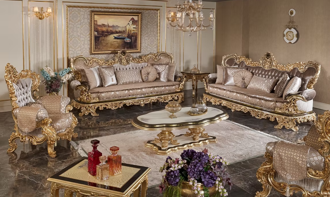 Chinioti Sofa Set | Luxury Wooden Furniture in Pakistan